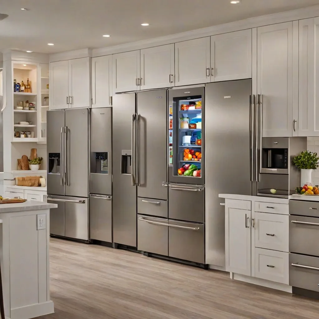 Jakie funkcje oferują nowoczesne lodówki typu side-by-side i czy są warte swojej ceny